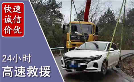 阳山高速公路救援场景与案例